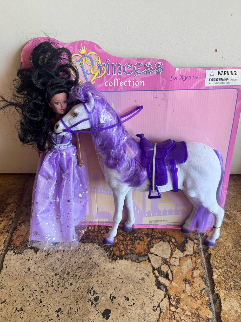Purple Doll & Horse Set - Princess Collection